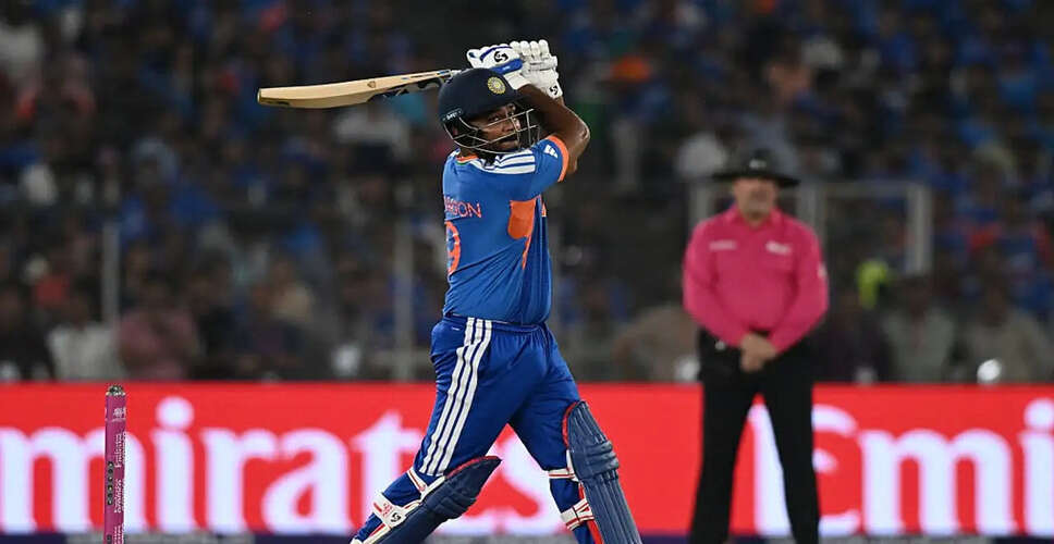 India Sets Record Total in T20 World Cup Final Against New Zealand