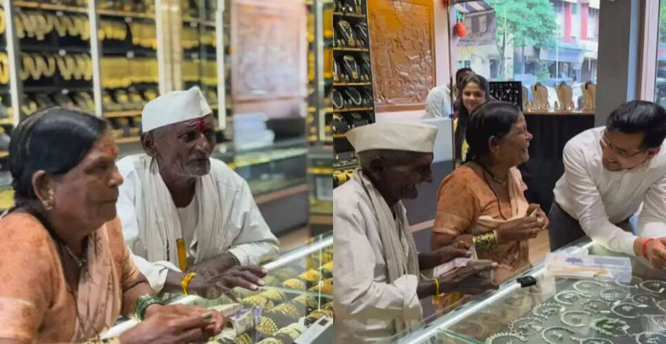 Heartwarming Viral Video of Elderly Couple Buying Jewelry Captivates Netizens