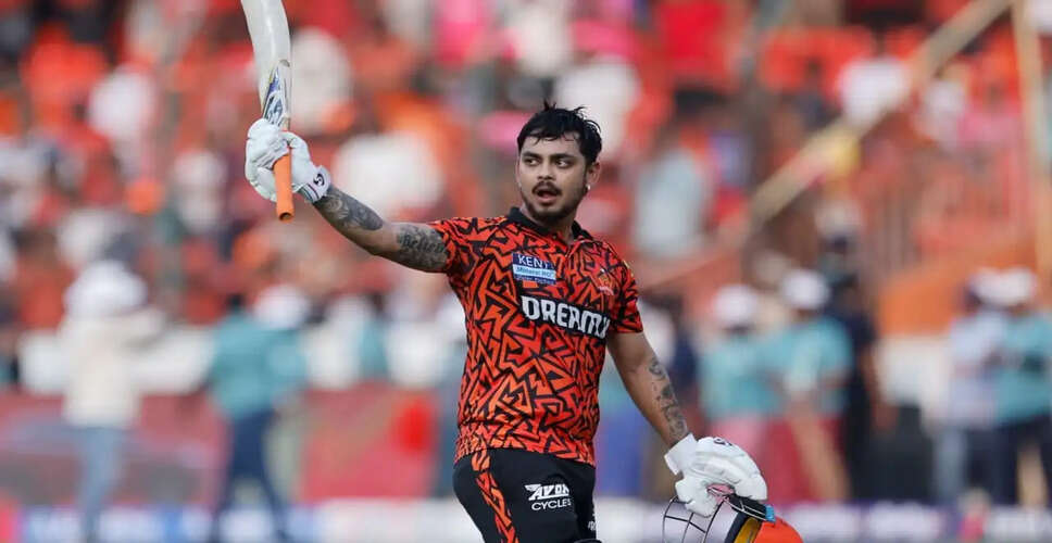 Ishan Kishan Takes the Helm as Sunrisers Hyderabad Captain for IPL 2026