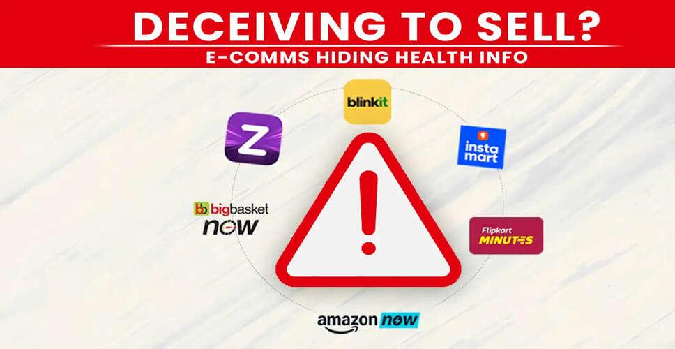 Consumer Rights at Risk: E-Commerce Platforms Fail to Display Essential Product Information