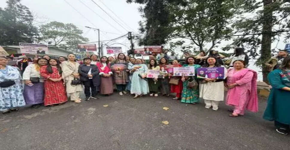 Sikkim CM Applauds Women's Rally for Women's Reservation Bill