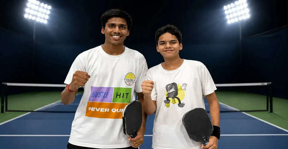 Shubham Khandelwal and Miheet Dhaneja Triumph in Under-18 Boys Doubles at Franklin Avsoy North Cup
