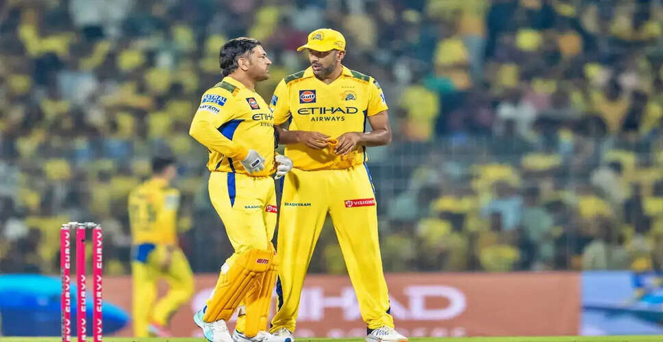 Ravichandran Ashwin Advocates for MS Dhoni's Role in IPL 2026