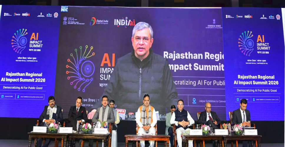 Massive AI Data Center to Be Established in Jaipur, Minister Ashwini Vaishnaw Announces Training for Youth