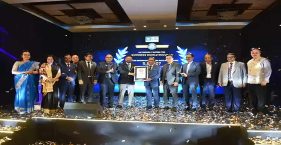 LIC earns Guinness title for selling most life insurance policies in 24 hours