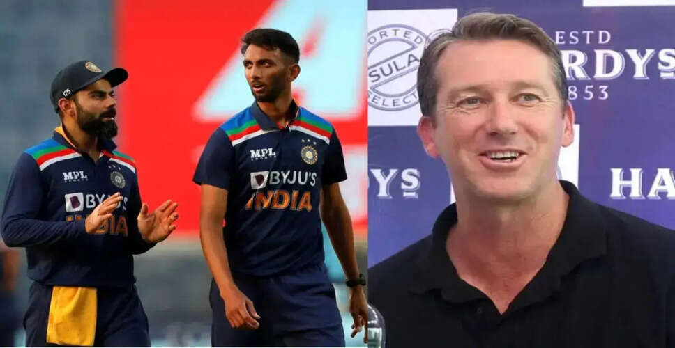 Glenn McGrath Lauds Virat Kohli's Form and Highlights Prasidh Krishna's Potential