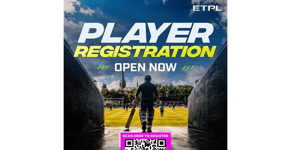 European T20 Premier League Launches Player Draft Registration for 2026 Season