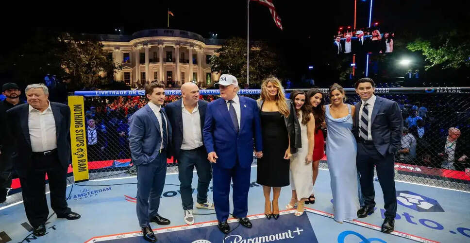 Ohio Teen Charged in Violent Plot Against UFC Event Attended by Trump