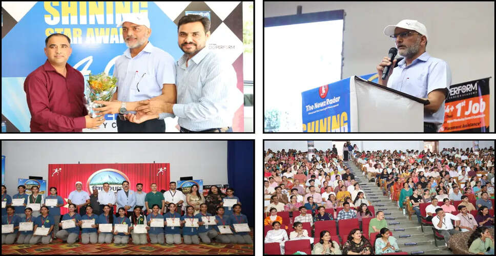Celebrating Excellence: Shining Star Awards Kangra 4.0 Honors Top Students