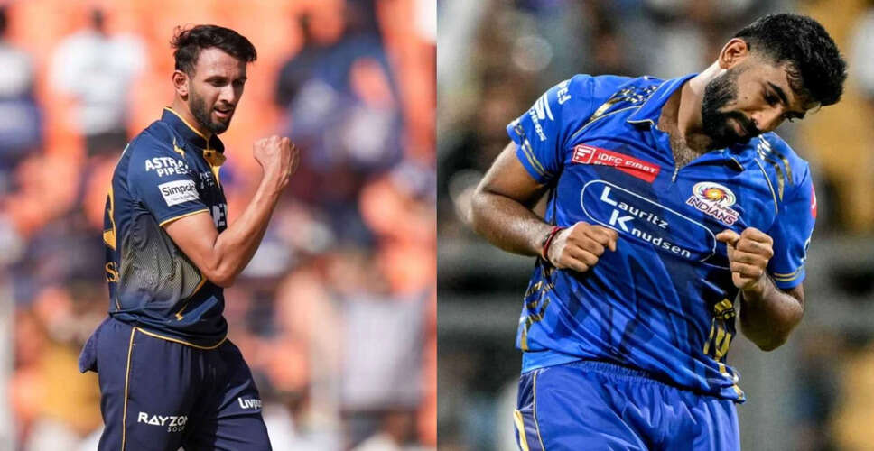 IPL 2025: Prasidh Krishna vs. Jasprit Bumrah - A Fast Bowling Showdown