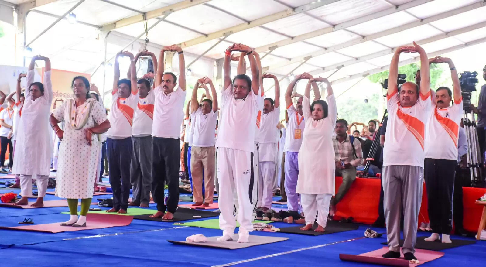 Celebrating Wellness: Odisha's Grand International Yoga Day Festivities