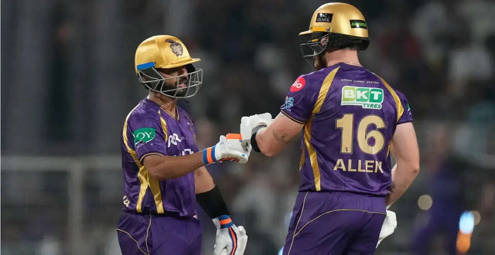 Kolkata Knight Riders Face Early Challenges in IPL 2026