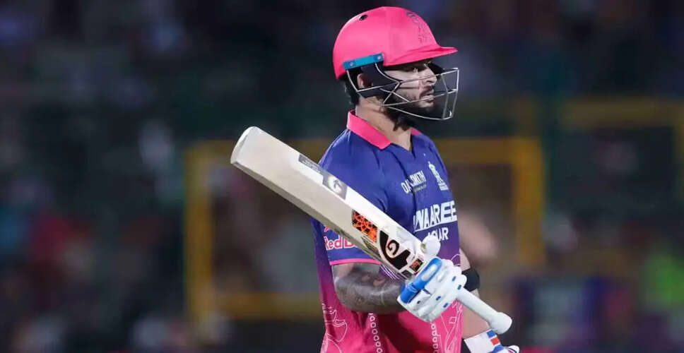 Riyan Parag's Remarkable 90-Run Knock Highlights Royals' Loss to Capitals
