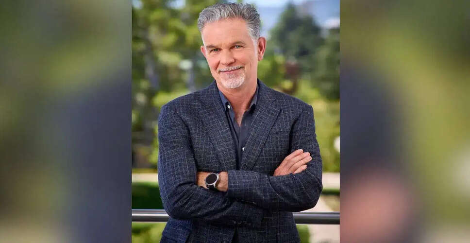 Reed Hastings to Depart Netflix After Nearly 30 Years of Leadership