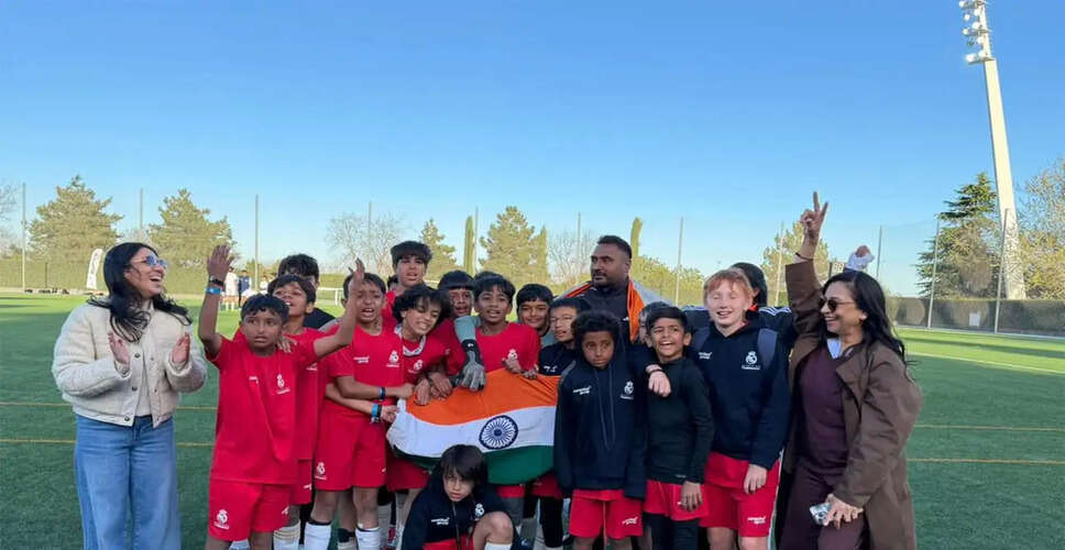 India's U12 Football Team Triumphs at Real Madrid Foundation World Challenge