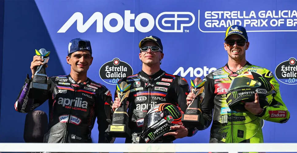 Marco Bezzecchi Secures Historic Fourth Consecutive Win in Brazil