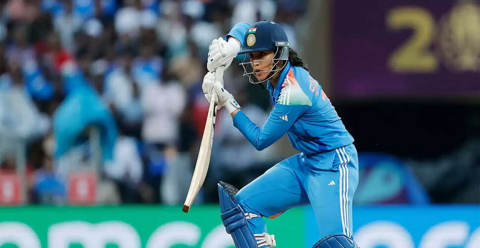 Smriti Mandhana Achieves Historic 10,000 Runs in Women's International Cricket