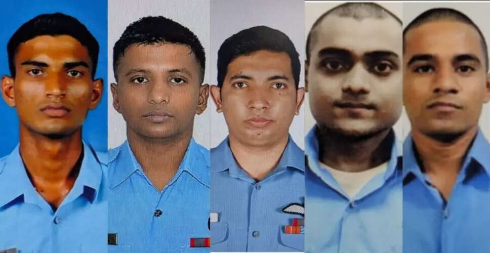 Tragic AN-32 Crash Claims Lives of Five IAF Personnel in Jorhat