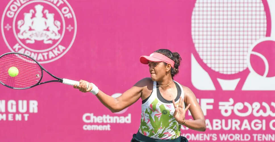Ankita Raina and Zeel Desai Shine in ITF W35 Kalaburagi