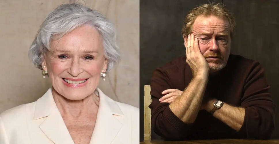 2026 Governors Awards: Glenn Close, Ridley Scott, and Floyd Norman to be Honored