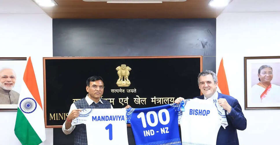 India and New Zealand Strengthen Sports Ties Ahead of Centenary Celebration