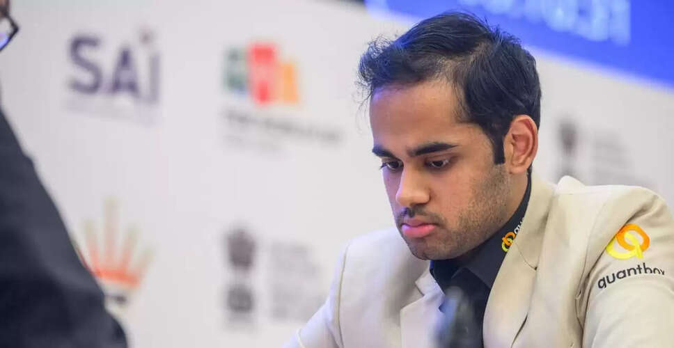 Arjun Erigaisi Achieves Double Podium Success at World Chess Championships