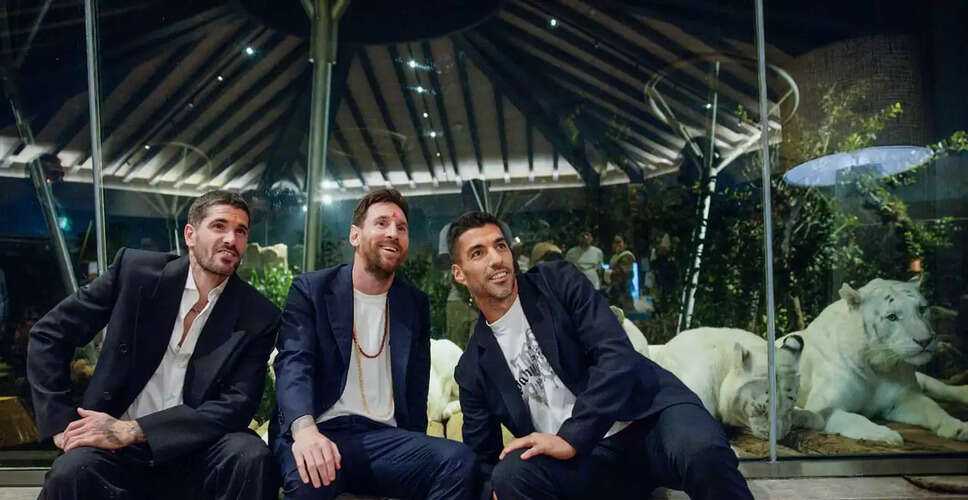 Lionel Messi's Inspiring Visit to Vantara Conservation Center