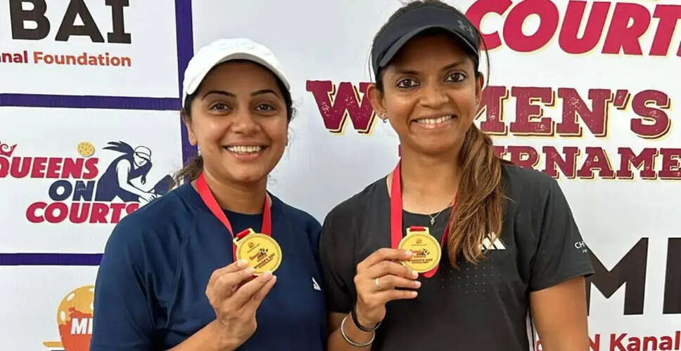Priyanka Mehta and Shraddha Damani Triumph at Women&rsquo;s Day Pickleball Tournament