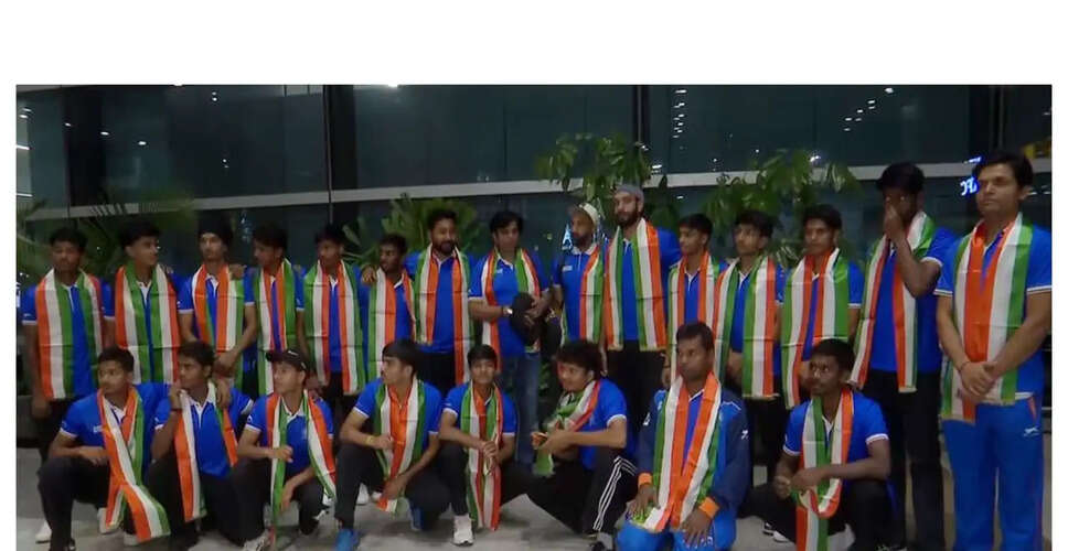 Indian U-18 Hockey Teams Celebrate Success at Asia Cup 2026