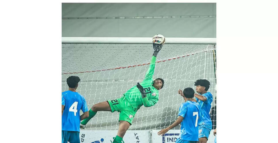Rising Star Rajrup Sarkar Leads India U-17 to AFC Asian Cup Qualification