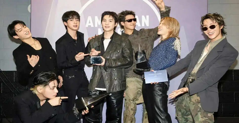 BTS Triumphs at AMAs: A Historic Comeback Celebration