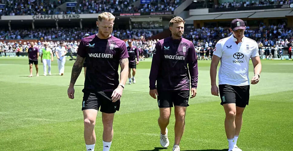 ECB to Investigate England Players' Conduct During Ashes Series Break