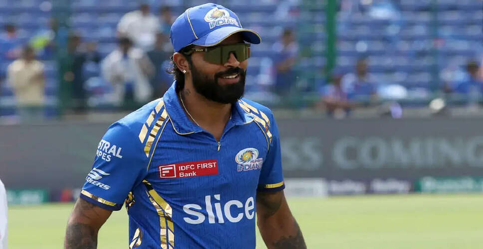 Hardik Pandya: The Multifaceted Star of Mumbai Indians