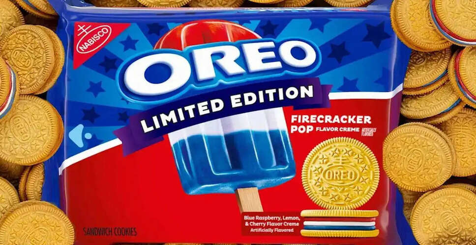 Oreo Unveils Limited Edition Firecracker Pop Cookies