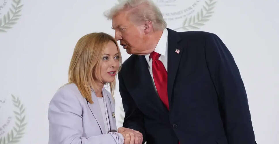 Trump's Controversial Claims About Italian PM Meloni at G7 Summit