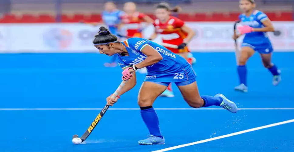 Indian Women's Hockey Team Prepares for Asia Cup 2025 Against Thailand