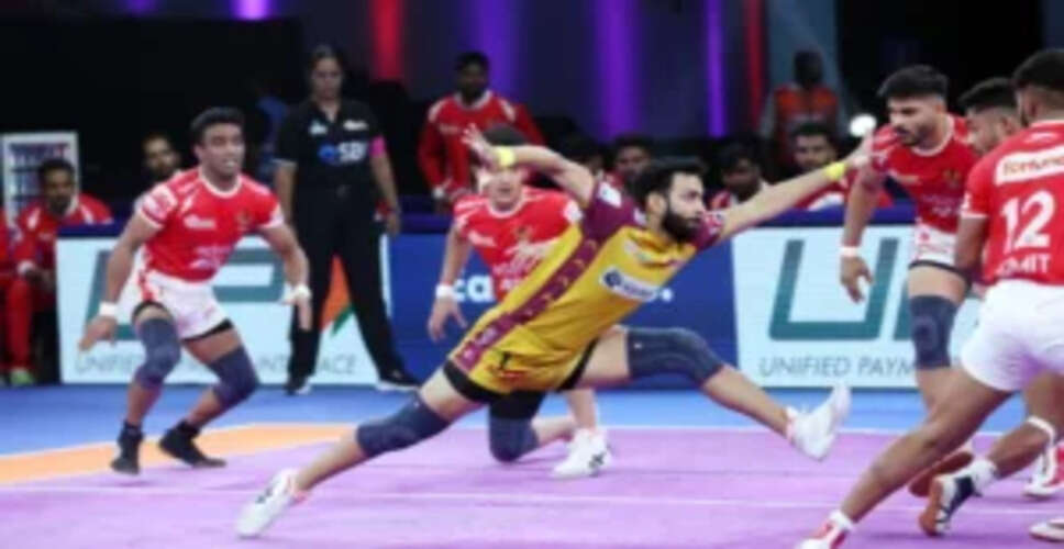 Telugu Titans Secure Narrow Victory Over Gujarat Giants in PKL 2025