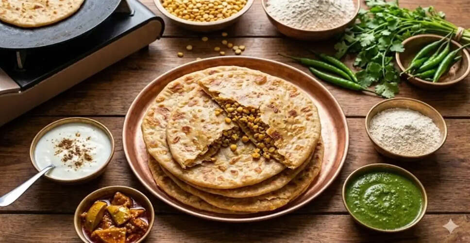 Delicious Chana Dal Paratha Recipe for a Healthy Meal