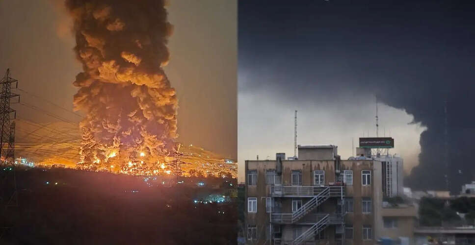 Tehran Experiences Toxic Rainfall Following Airstrikes