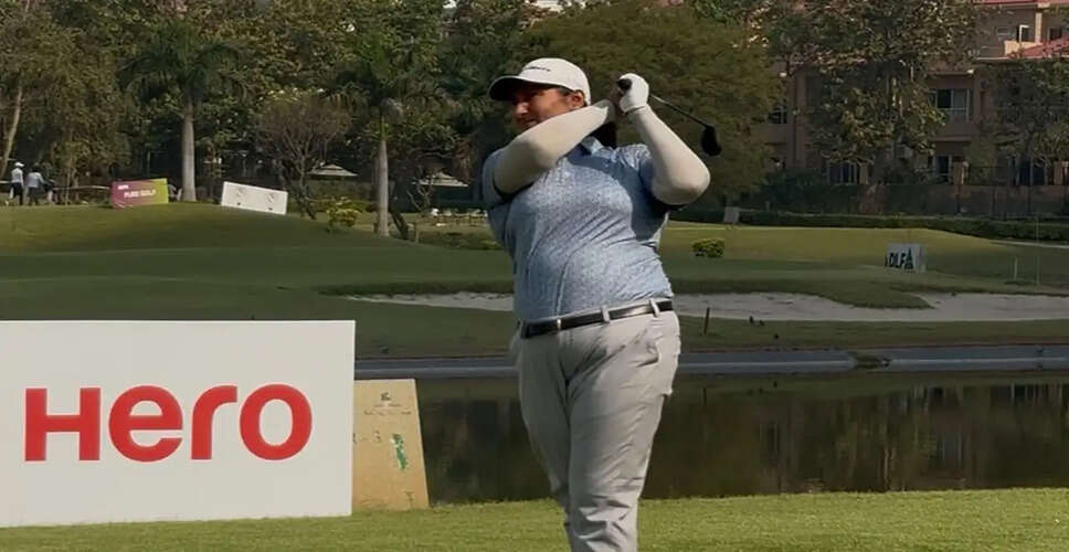 Khushi Khanijau Leads Day 1 at Women's Pro Golf Tour with Impressive 68