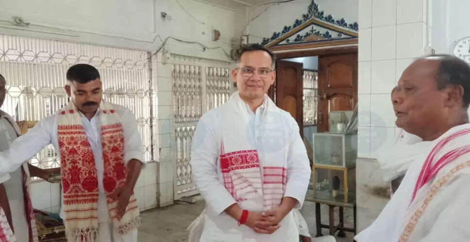 Gaurav Gogoi Advocates for Economic Reforms Amid Rising Inflation in Assam