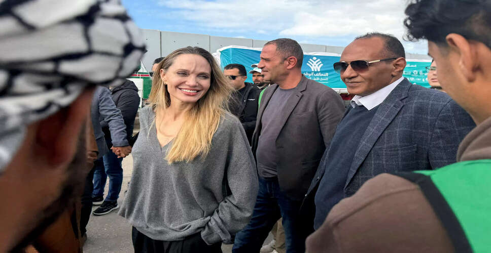 Angelina Jolie Advocates for Humanitarian Aid During Visit to Egypt