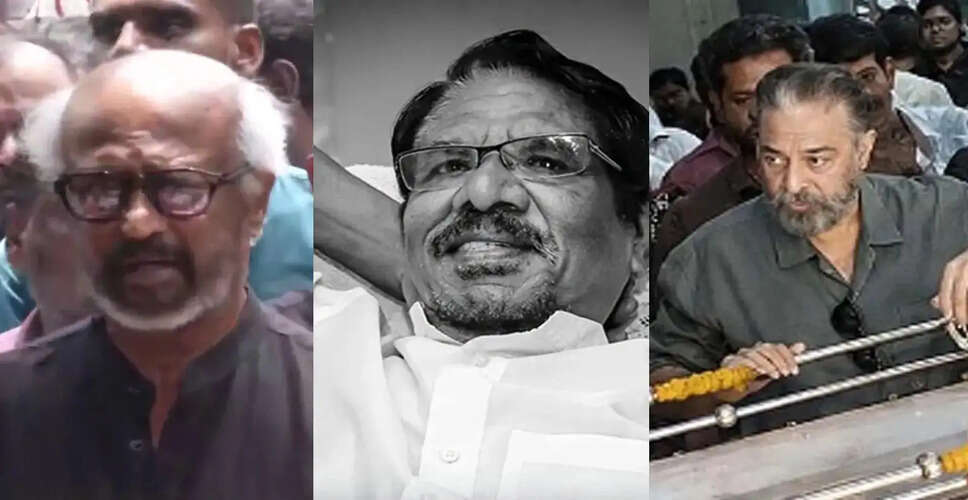 Tributes Pour In for Legendary Filmmaker Bharathiraja After His Passing