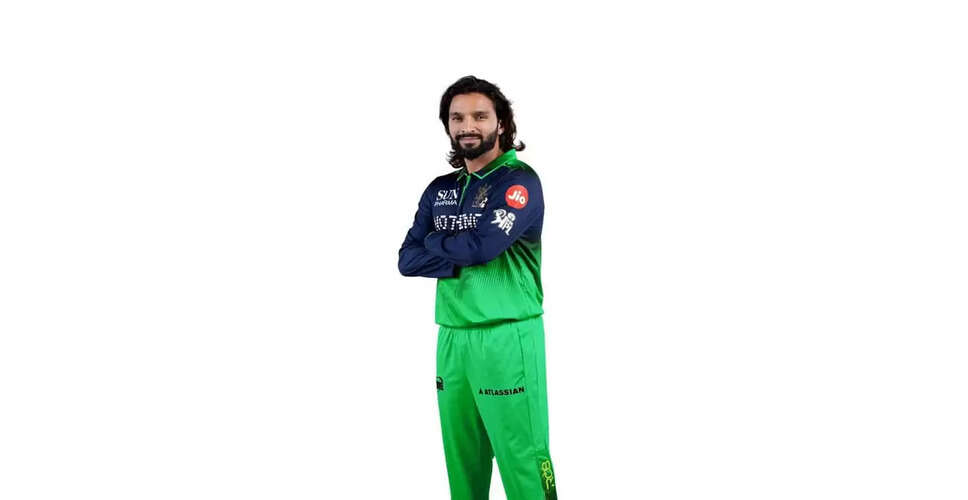 RCB Unveils Green Jerseys to Promote Sustainability in IPL