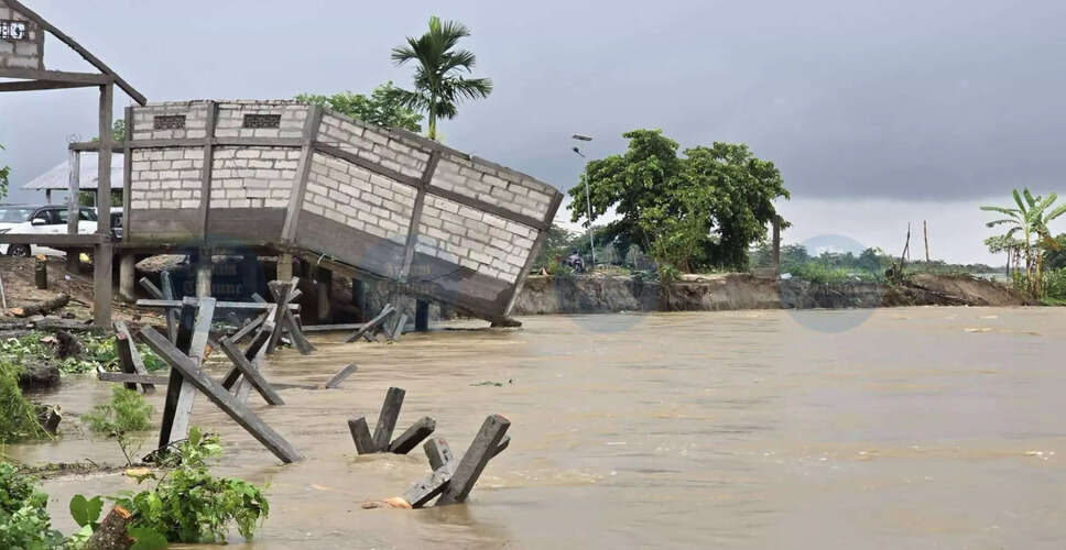 Severe Flooding Hits Jonai Area, Families Displaced