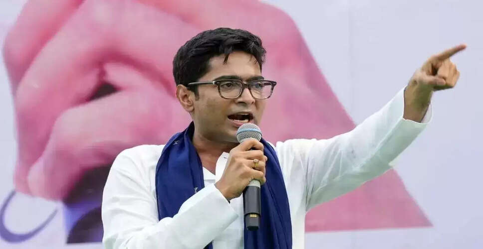 Abhishek Banerjee Accuses BJP of Intimidation Ahead of West Bengal Elections