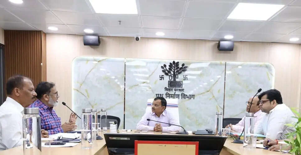 High-Level Review of Bridge Safety in Bihar Conducted by Road Construction Department