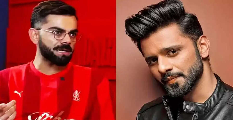 Virat Kohli and Rahul Vaidya End Their Social Media Feud