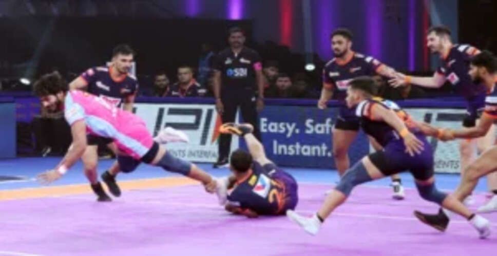 Jaipur Pink Panthers Triumph Over U Mumba in Nail-Biting Tie-Breaker