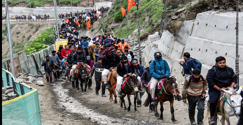 A Spiritual Journey: Foreign Pilgrims Embrace the Amarnath Yatra